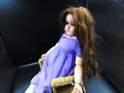 antique am 390 purple dress side a